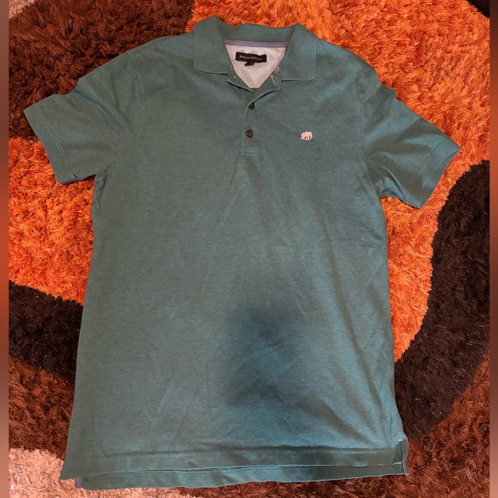 Banana Republic, Men’s, Green, Polo Shirt